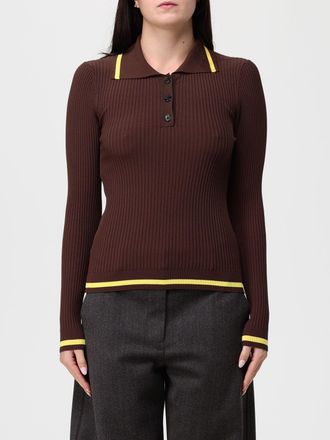 Moschino Polo Shirt MOSCHINO JEANS Woman color Brown