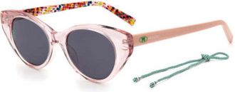 M Missoni Ladies Pink Rectangular Sunglasses MI0004S035JIR