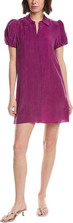 Alice & Olivia Alice + Olivia Jem Puff Sleeve Shirtdress