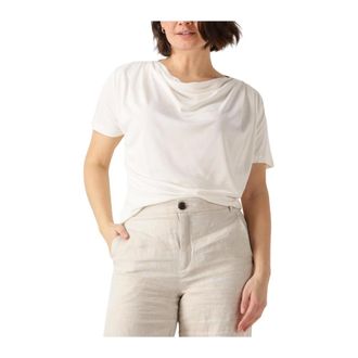 Minus Overhemden, Dames, Wit, L, Polyester, Soleima T-shirt