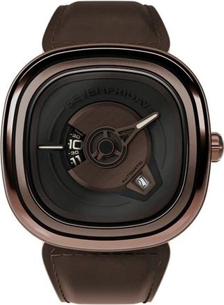 Sevenfriday PE Automatic Black Dial Mens Watch PE2/01