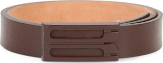 Victoria Beckham Womens Leather Belt B Frame Brown