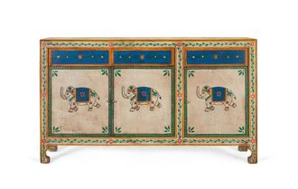 Giner&Colomer Aparador de madera de mango pintado a mano