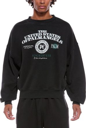 Palm Angels Dollar Loose Crewneck Sweatshirt