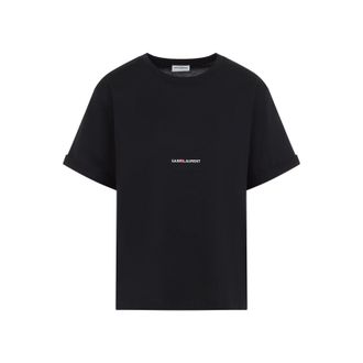 Saint Laurent T-Shirts Black
