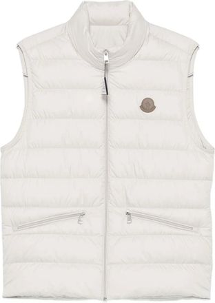 Moncler Gilet Treompan con zip - Toni neutri