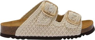 Scholl Slippers - Dames - Sandalen - Beige - 39 EU - Schoenen