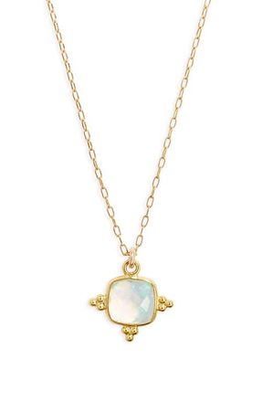 CHILD OF WILD Haven Opal Pendant Necklace in Gold at Nordstrom