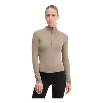 P.E Nation Routine Long Sleeve Top - Tops - Mujer - Beige - XS