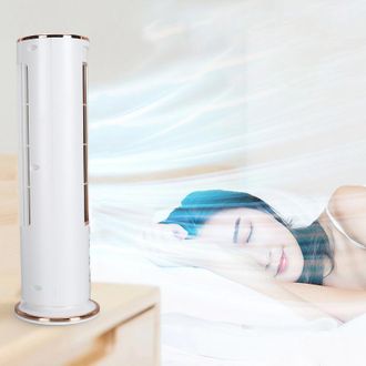 Infinite Ventilador De Mesa Sin Aspas Con 3 Velocidades, Recargable Por Usb, Con Mando A Distancia Para El Verano