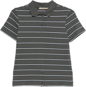 Paloma Wool Julieta striped buttoned top - Grey