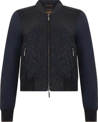 Moorer Lichtgewicht Bomberjack - Dames - Bomber jackets - Zwart - XS - Wol - Jassen