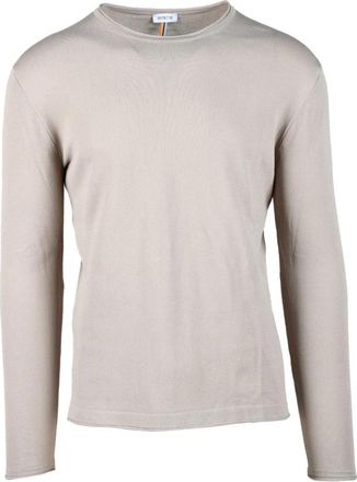 Distretto12 Gebreide Trui - Heren - Ronde hals truien - Grijs - L - Nylon - Truien & Vesten