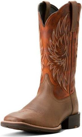 Ariat Sport Rider Cowboy Boot in Vintage Oak/Rustic Orange at Nordstrom Rack, Size 10.5