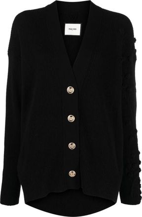 Max & Moi Fancy Vest - Dames - Cashmere truien - Zwart - XS - Kasjmier - Truien & Vesten