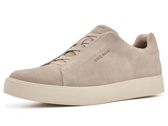 Cole Haan GrandPro Luxe Slip-On Sneakers Mens Shoes Oxford Tan Suede/Ivory : 10.5 D - Medium
