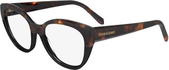 Ferragamo Demo Cat Eye Ladies Eyeglasses SF2970 241 53