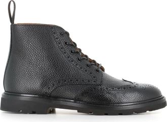 Henderson Schoenen, Heren, Zwart, 42 1/2 EU, Leer, Gilbert Veterlaars