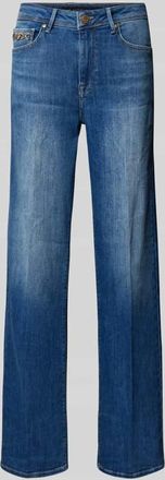 Raffaello Rossi Raffaello Rossi Wide Leg Jeans im 5-Pocket-Design Modell KIRA in Blau, Gr&ouml;&szlig;e 40