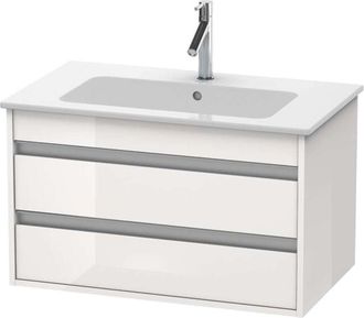 Duravit Ketho Mueble Bajo Encimera 6429, 2 Cajones, 800mm, - Duravit