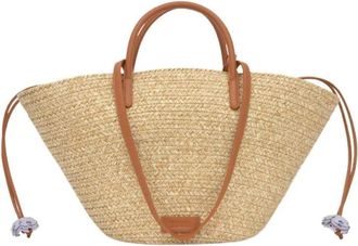 Tous Capazo L. Summer Holidays - Dames - Handtassen - Beige - ONE Size - Leer - Tassen