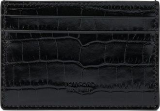 Tom Ford Exotic Line Wallets & Card Holders Black