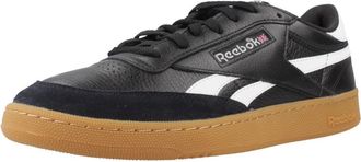Reebok Mens Club C Revenge Vintage Sneaker, Black/White/Gum, 11 UK