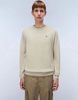 Napapijri Mens Napapijri Droz Jumper - Tan - Size: 38
