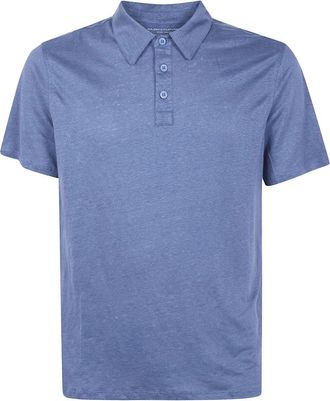 Majestic Filatures Polo Shirts - Heren - Polos - Blauw - S - Tops