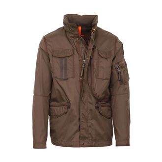 Parajumpers Light Jackets, male, Brown, Size: XL Morgan Spring Masterpiece Jacket