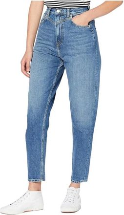 Pepe Jeans London Regelmatige fit Rachel -broek - Dames - Loose Fit Jeans - Blauw - W25 - Katoen - Jeans