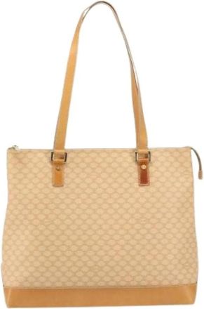 Celine Pre-owned Canvas Tote Bag - Dames - Vintage Shopper - Beige - ONE Size - Vintage