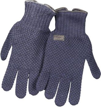 Harmont & Blaine Marineblauwe Wol Herenhandschoenen
