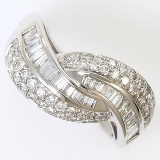 C&A White Gold White Gold (18K) Band Ring (Pre-Owned)