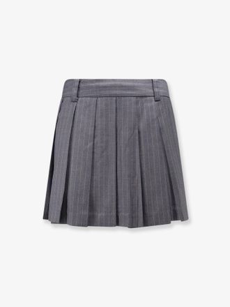 Dunst Gonna Mini a pieghe con shorts - DUNST - gender_Woman
