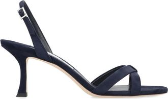 Jimmy Choo London 70mm Elsy slingback sandalen - Blauw