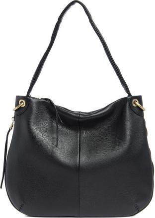 Hobo Fern Leather Shoulder Bag in Black at Nordstrom Rack