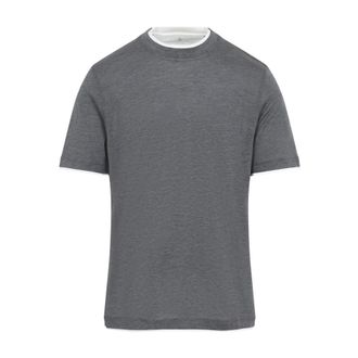 Brunello Cucinelli Uomo, Top, Grigio, XL, new