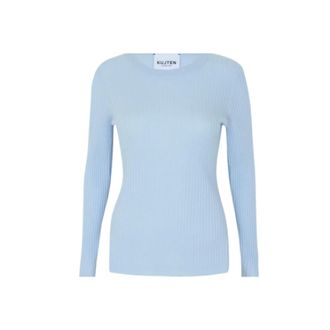 Kujten Kujten, Dames, Truien, Blauw, Maat: M