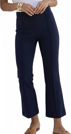 Fifteen Twenty Sigourney Pintuck Pants In Navy