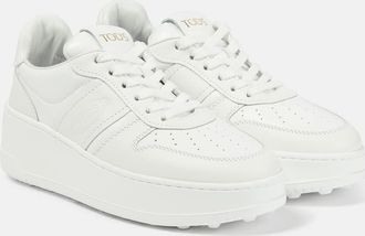 Tod's Leather platform sneakers