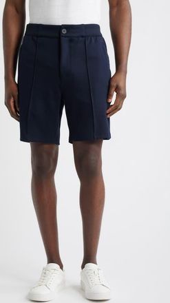 Bugatchi Soft Touch Pintuck Shorts in Navy at Nordstrom, Size Xx-Large