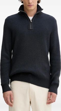 Marc O'Polo Trui met rits - Blauw