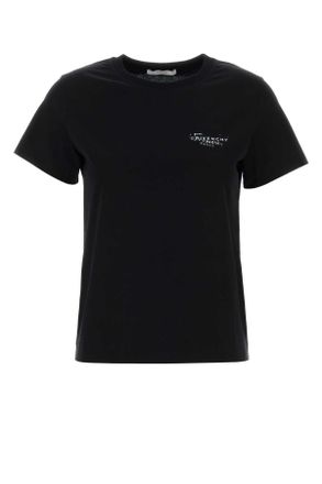 Givenchy Black Cotton T Shirt