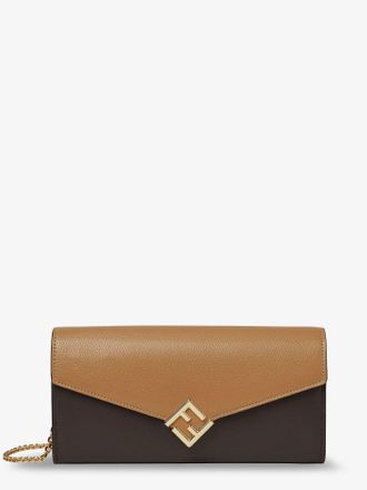 Fendi Borsa a tracolla Chain Continental Wallet in pelle - FENDI - gender_Woman