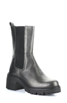 Bos. & Co. Brunas Waterproof Chelsea Boot in Steel/black Pike/ela at Nordstrom Rack, Size 7-7.5Us / 38Eu