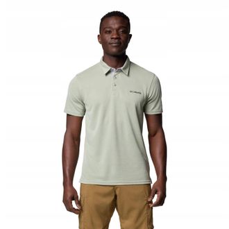 Columbia Heren Nelson Point Poloshirt (Groen)