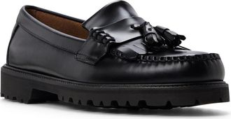 G.H. Bass & Co. Layton Leather Penny Loafer in Black at Nordstrom, Size 8