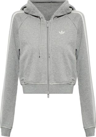 adidas Donna, Felpe, Grigio, M, new