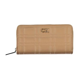 Calvin Klein Wallets & Cardholders, female, Beige, ONE SIZE, Womens Beige Wallet with Rfid Blocking